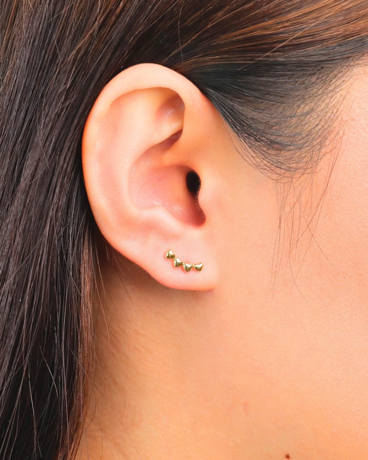 Heart Link [earrings]