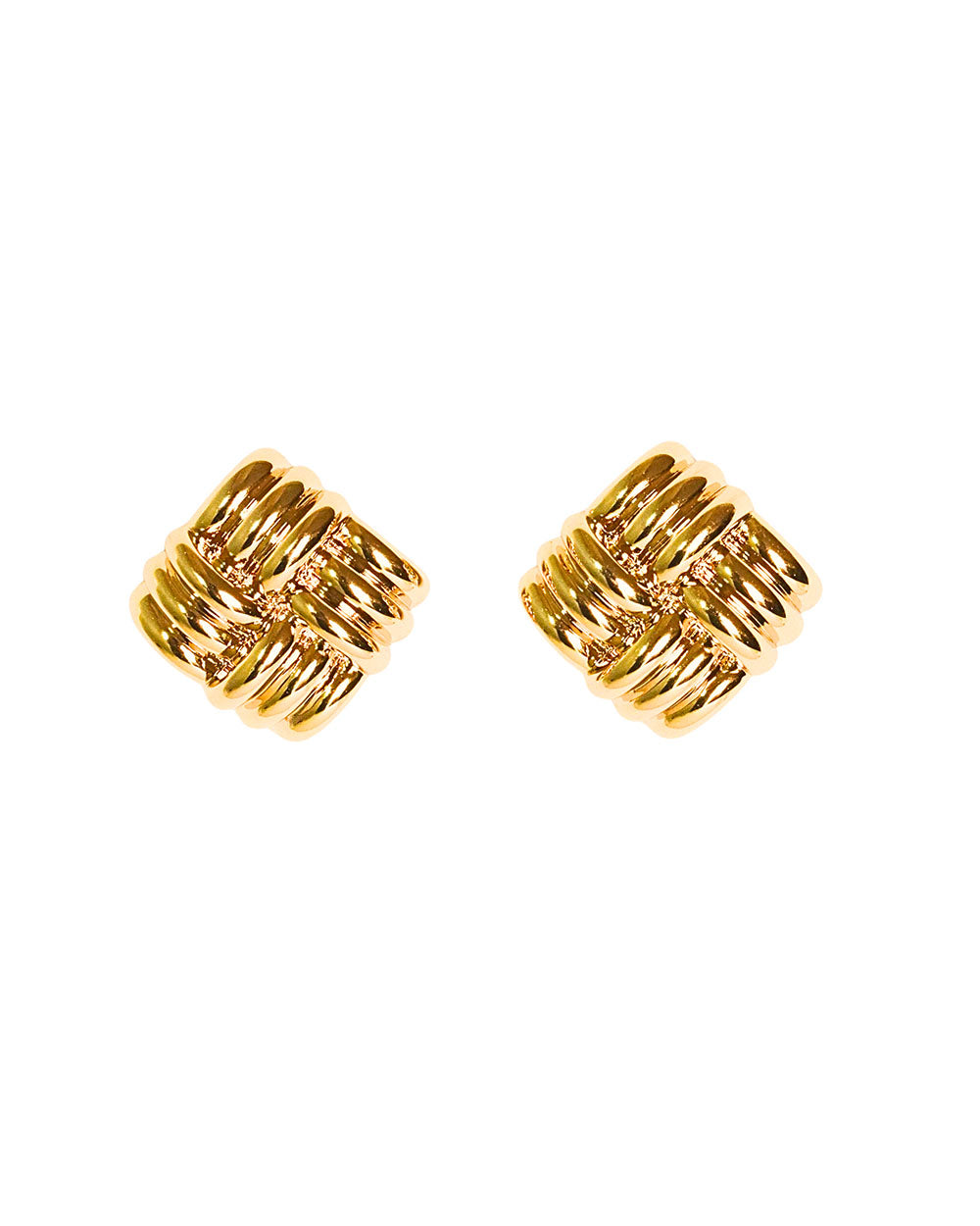Woven Studs [earrings]