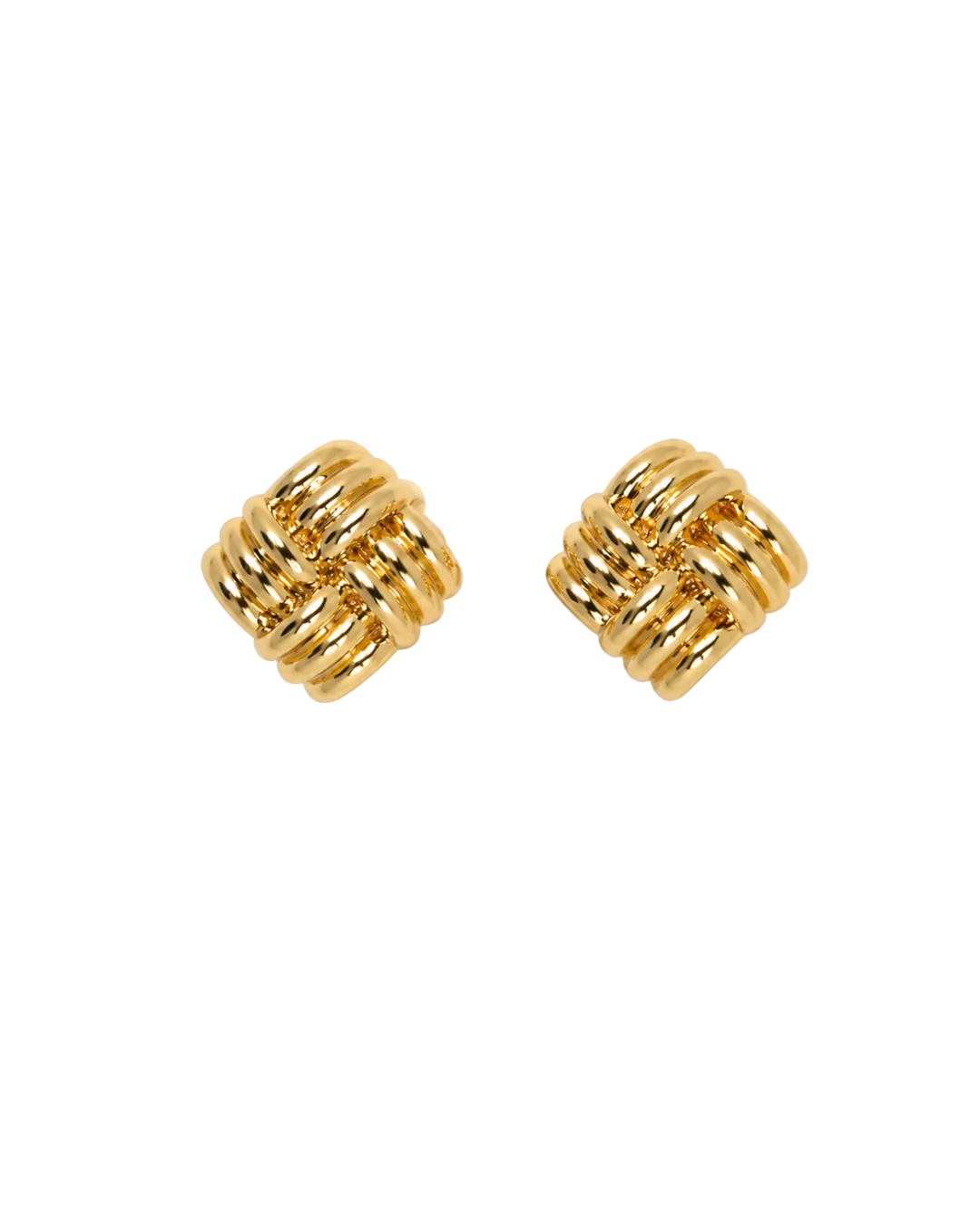 Woven Studs [earrings]