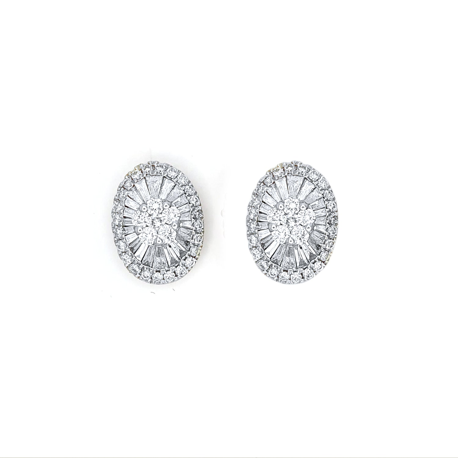 Diamond Stud Earrings | Real Diamond Earrings | Meicel Jewelry Store